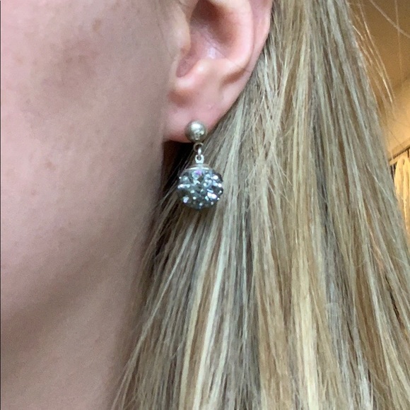 Folli Follie Crystal Drop Earrings - Picture 2 of 3